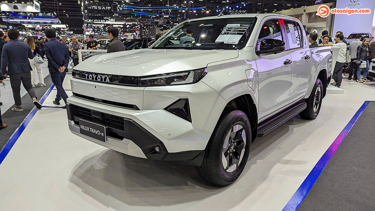 [Motor Expo 2025] Toyota Hilux Travo-e: Bán tải chạy điện đầu tiên được sản xuất tại Thái Lan