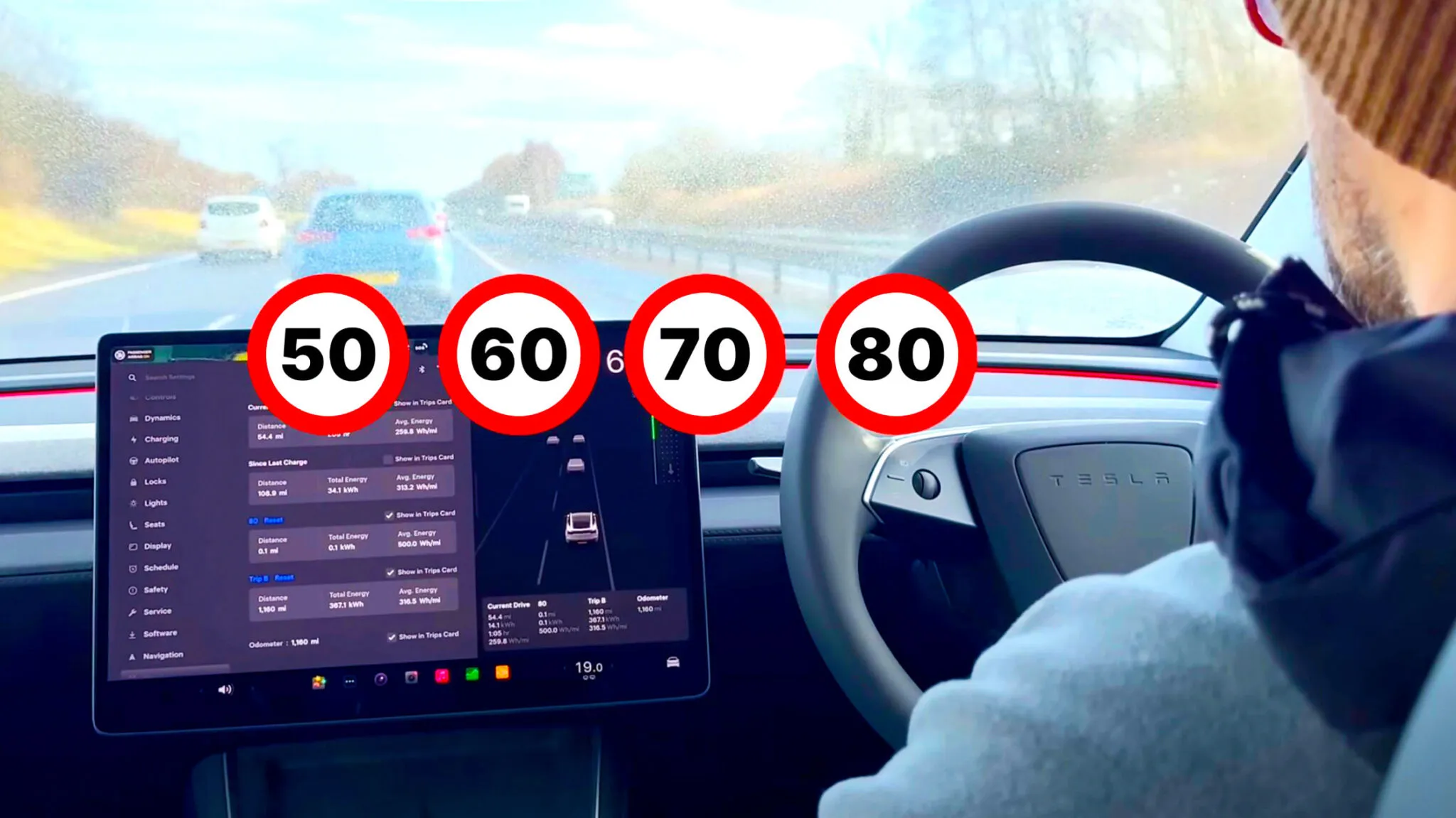 Chủ xe Tesla Model Y: Tốc độ tăng 60%, mức tiêu thụ pin 
