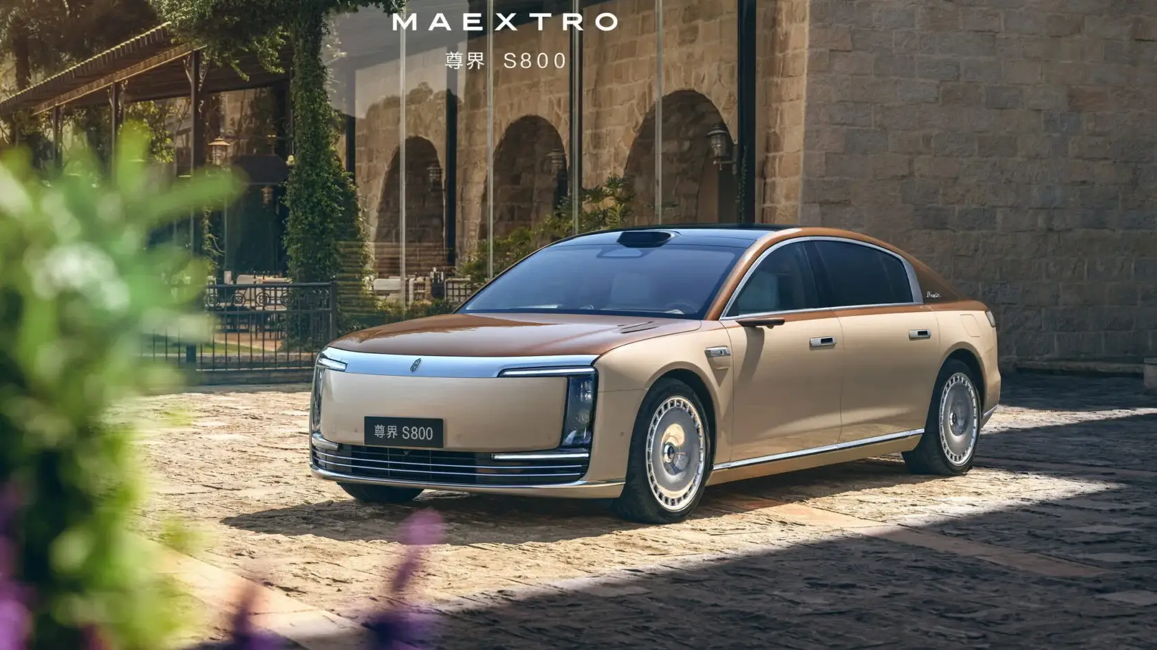 Sedan siêu sang Trung Quốc Maextro S800 tung bản mạ vàng: Tiện nghi tiệm cận Rolls-Royce với giá chỉ bằng một nửa