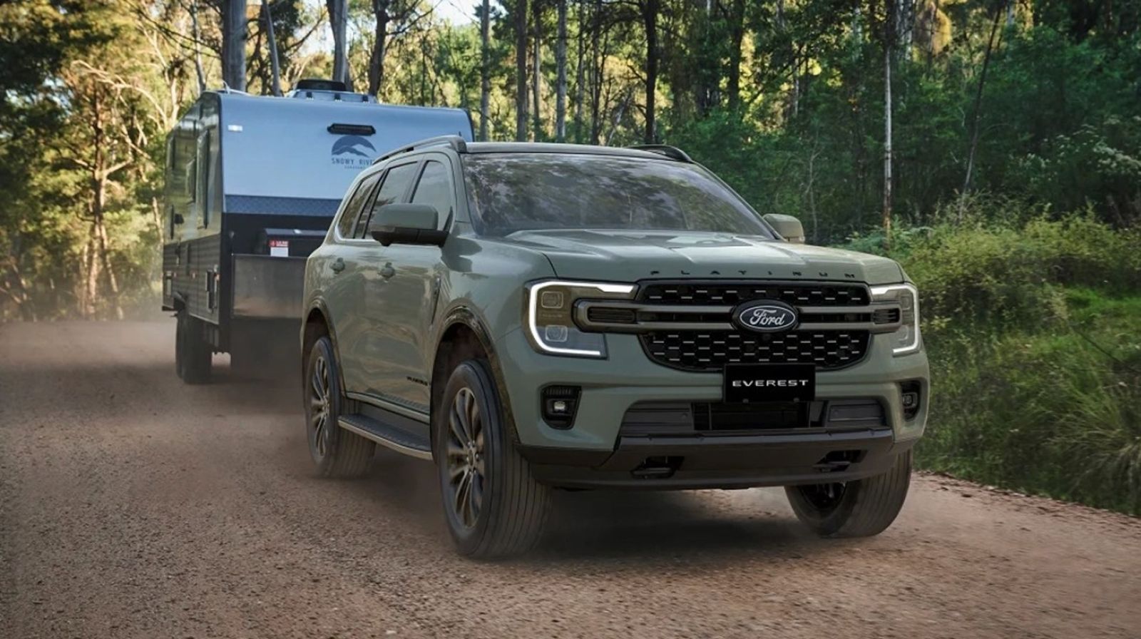 Everest EcoBoost thể hiện lực kéo cực tốt nhờ tỷ số truyền 2.93